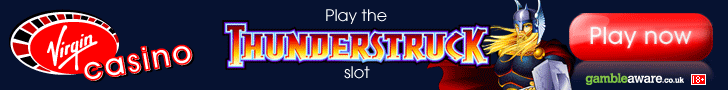 Play Thunderstuck online slots at Virgin Casino